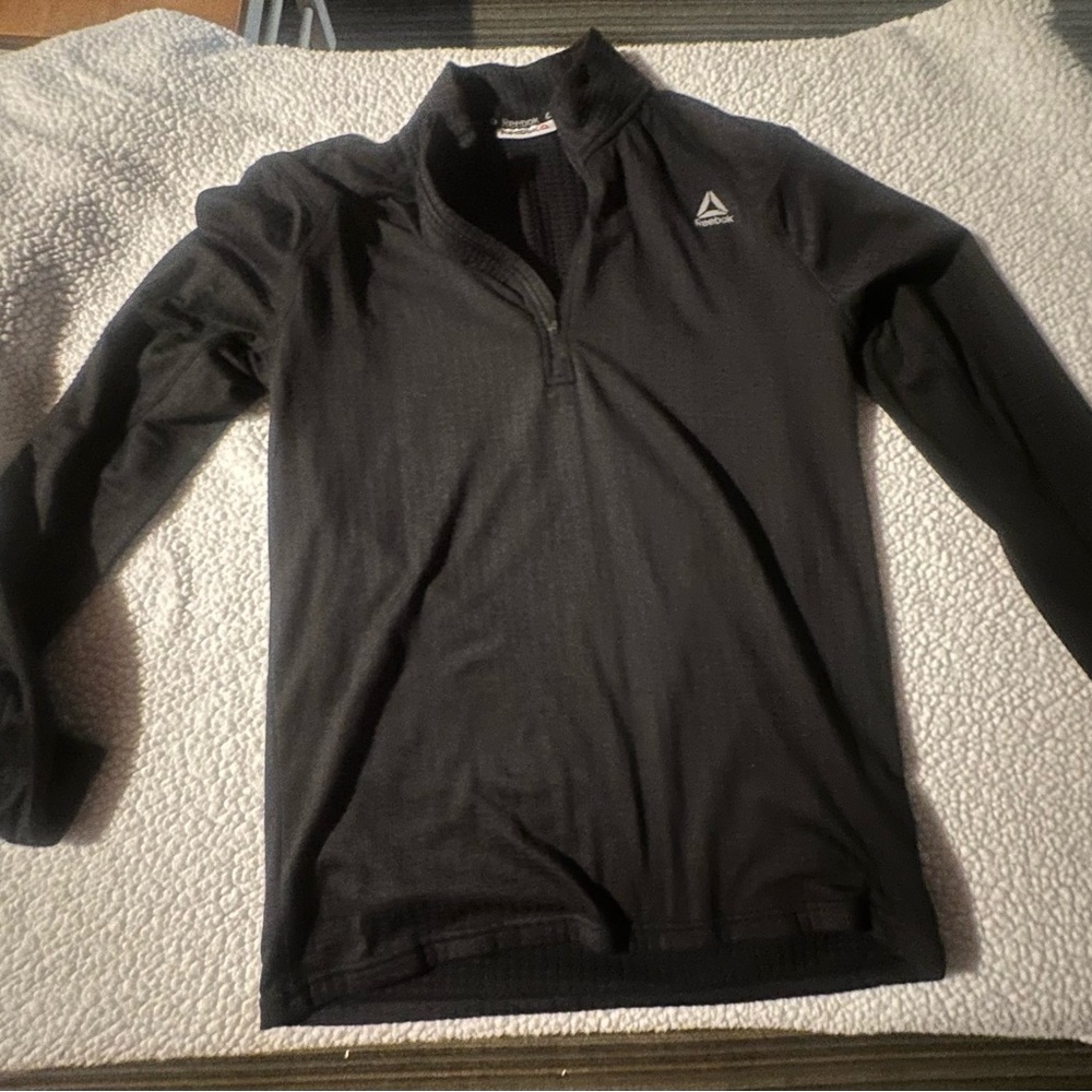 Reebok Black Long Sleeve Shirt